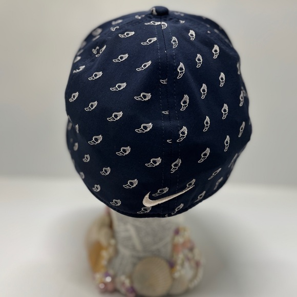 Nike Classic99 Golf Aerobill Winged Foot Print Swoosh Hat Flex Cap size L/XL - Picture 4 of 8